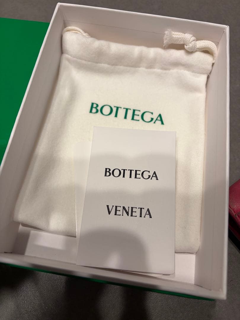 Bottega Veneta 二つ折り財布 ピンク