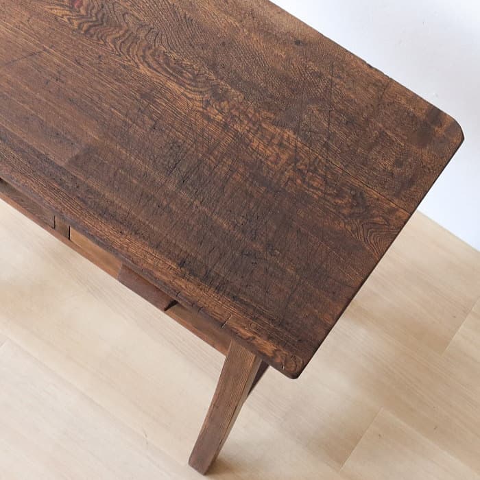 アンティーク レトロ 平机 古家具 木製 ヴィンテージ 学童デスク