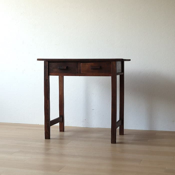 アンティーク レトロ 平机 古家具 木製 ヴィンテージ 学童デスク