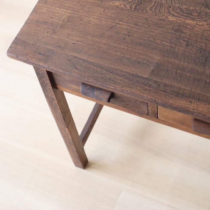 アンティーク レトロ 平机 古家具 木製 ヴィンテージ 学童デスク