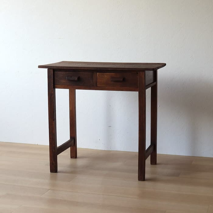 アンティーク レトロ 平机 古家具 木製 ヴィンテージ 学童デスク