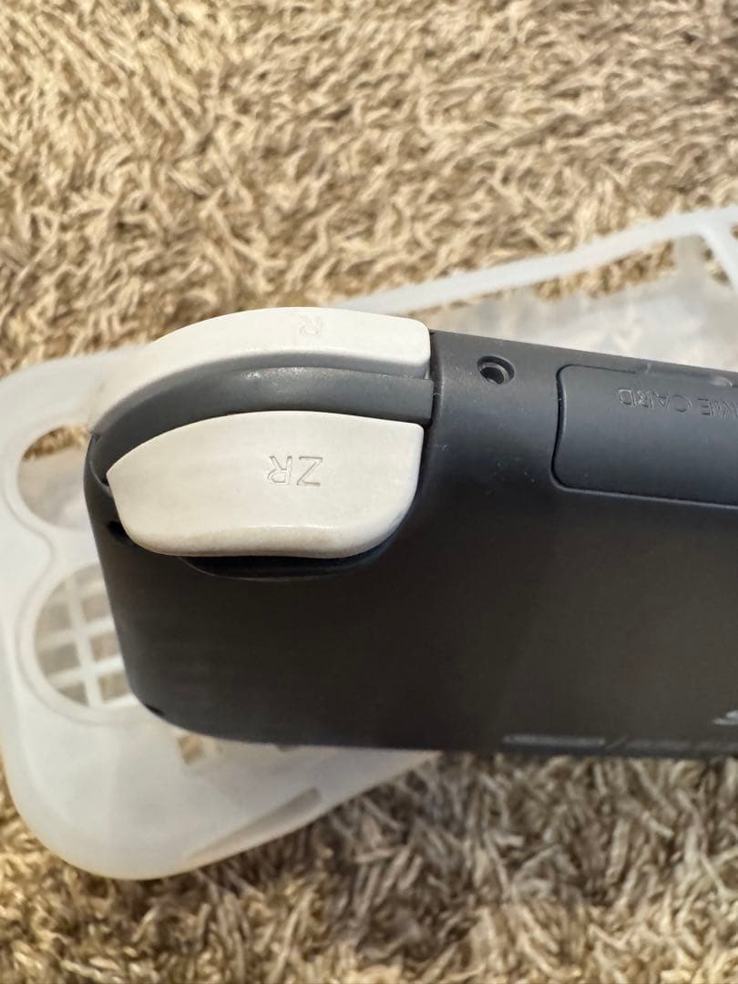 Nintendo Switch Lite グレー + 透明カバーセット本体のみ