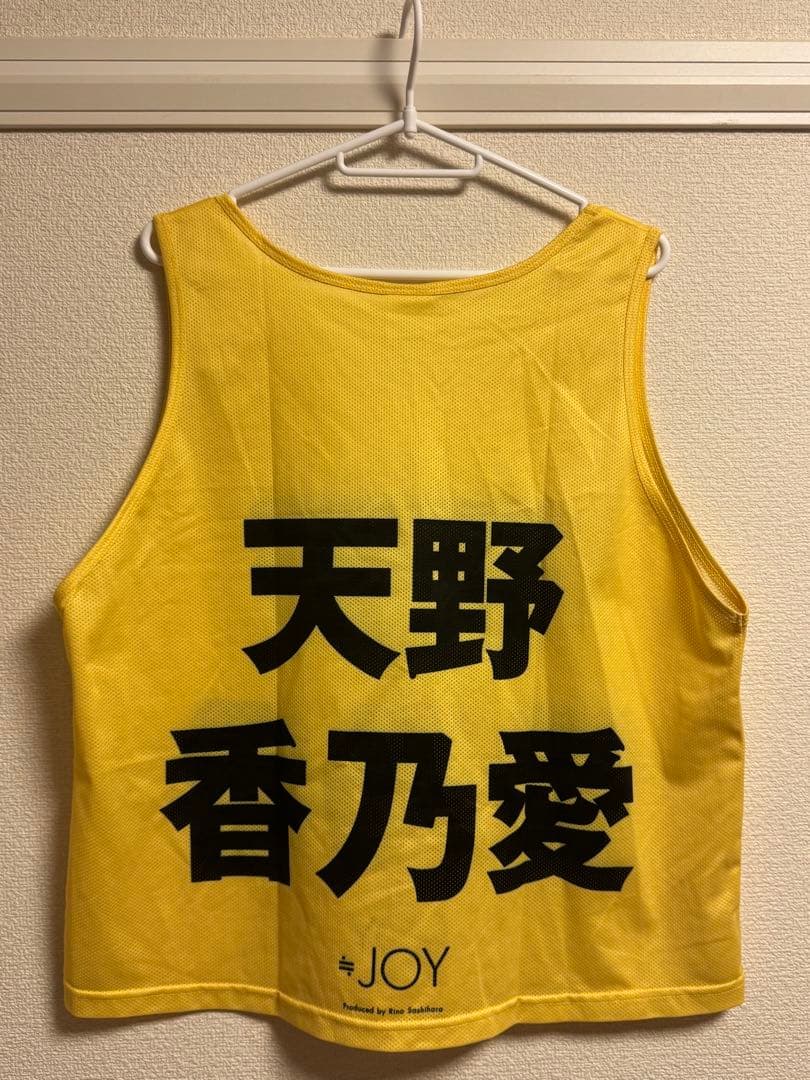 天野恋乃愛 公式初期ビブス