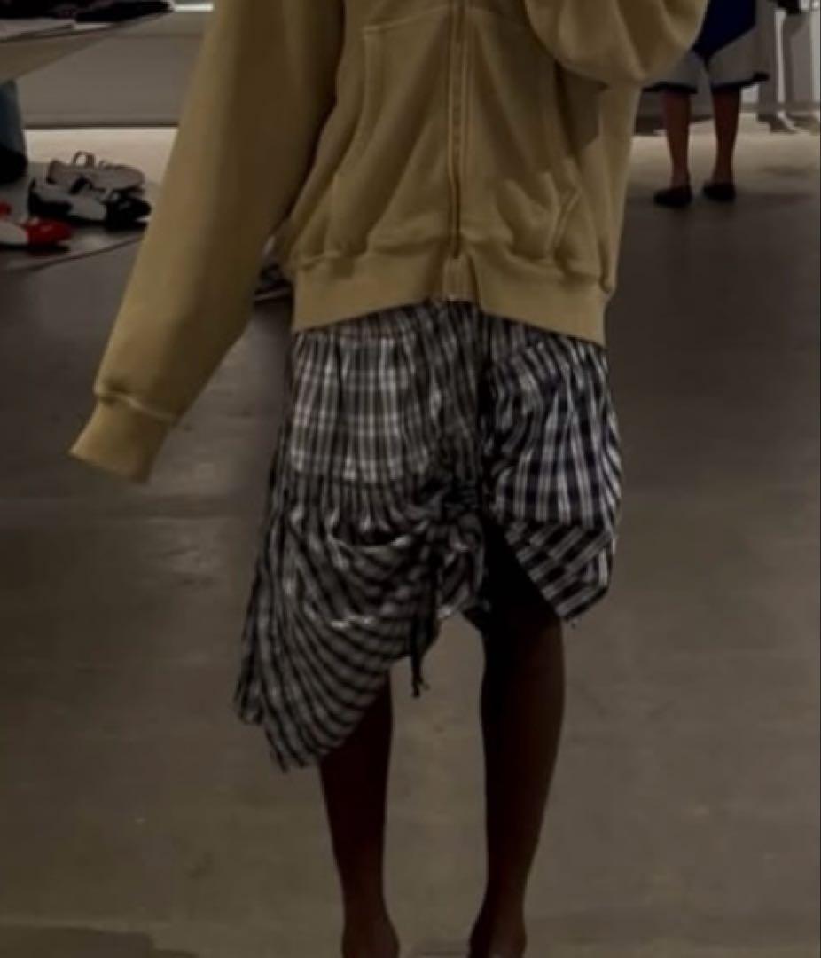 dauan jacari スカート Spiral boxer skirt