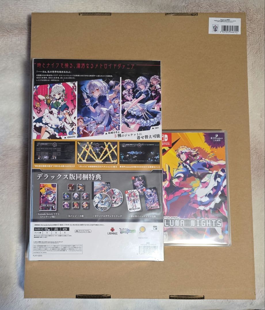 Touhou Luna Nights デラックス版 Switch 特典完備