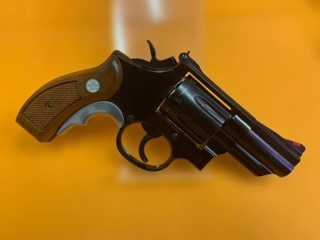 タナカワークスS&W M19コンバットマグマナム　ホルスター付き