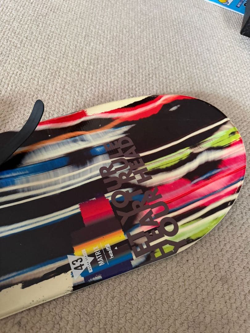 スノーボード、ケース付きHead Matrix Rocka Series 43