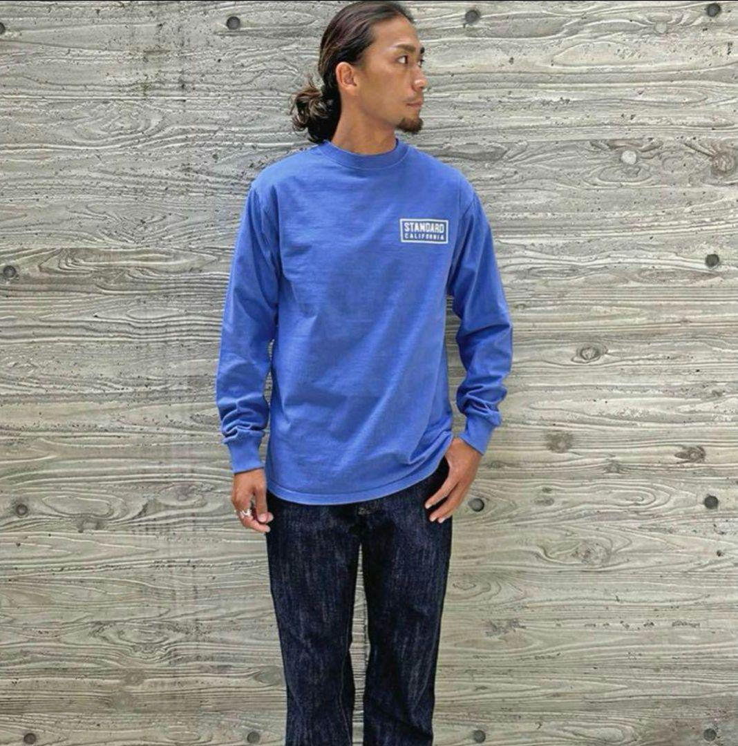 スタンダードカリフォルニア　BOX LOGO LONG T-SHIRTS