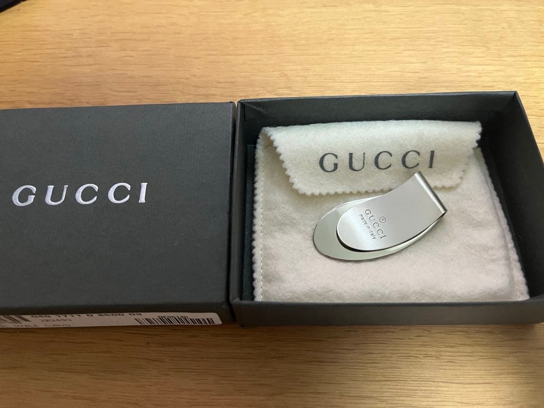 GUCCI グッチ　マネークリップ　札ばさみ