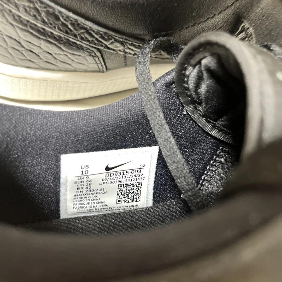 NIKE Jordan GOLF 黒　２８㎝　３回程度使用　美品