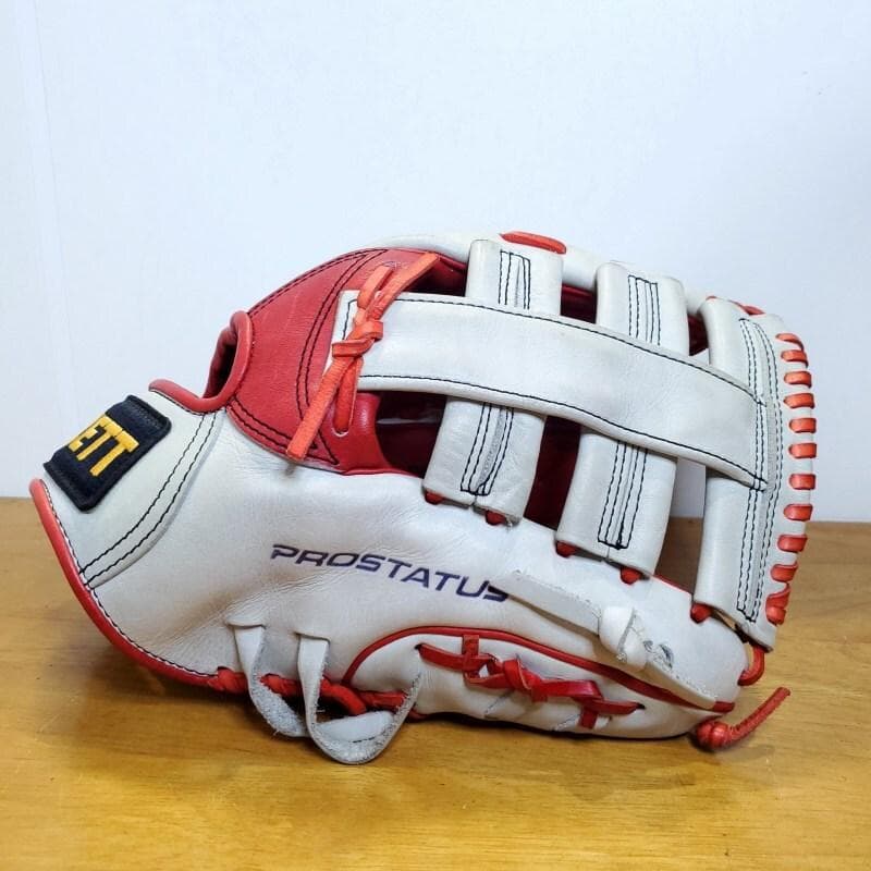 ZETT プロステイタス 日本製 鉄平モデル オーダー別注 外野用 軟式グローブ