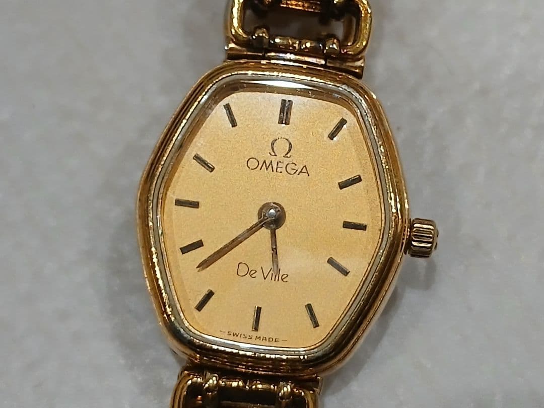 OMEGA De Ville ゴールド 腕時計 ジャンク
