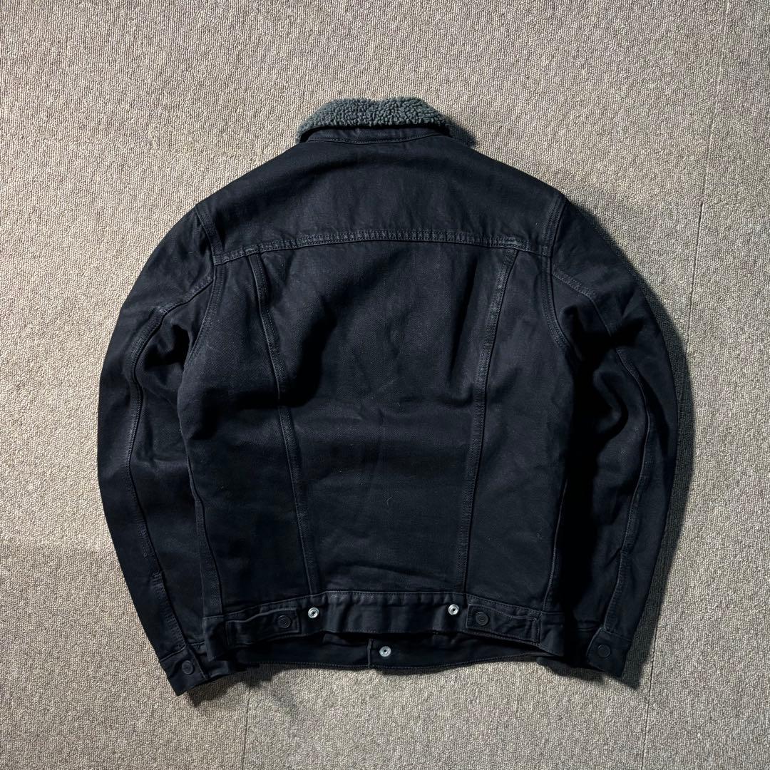 Levi's 裏ボア ブラック Gジャン トラッカージャケット S