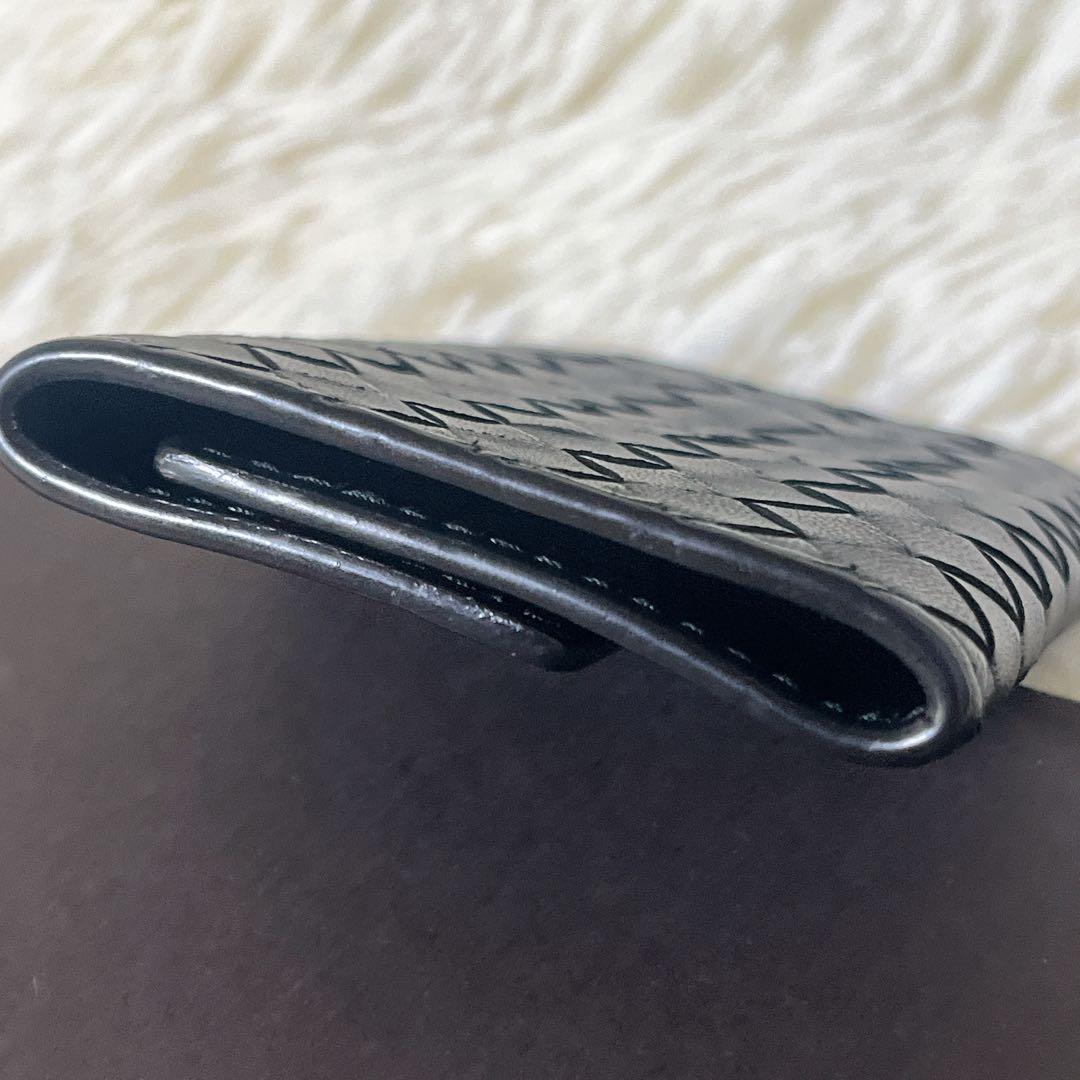 ボッテガヴェネタ ６連キーケース メンズ レザー ブラック