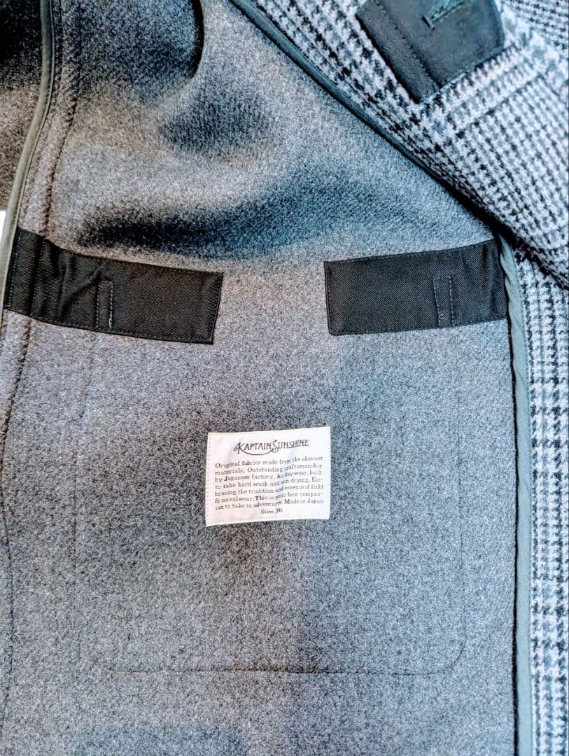 【定価96,800円】KAPTAIN SUNSHINE ダッフルコート