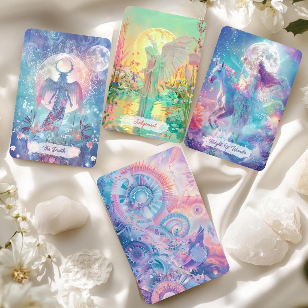 【正規品タロットカード】魔法のような色調✨柔らかなカラーのドリームデッキ