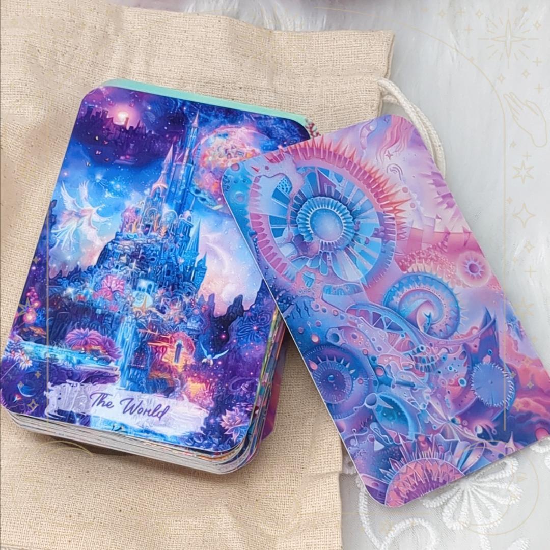 【正規品タロットカード】魔法のような色調✨柔らかなカラーのドリームデッキ