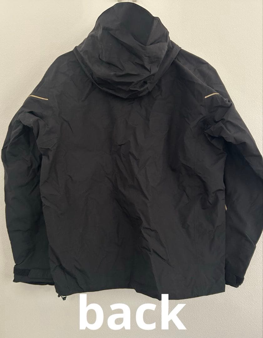 SHIMANO NEXUS レインウェア Lサイズ ブラック 上下セット