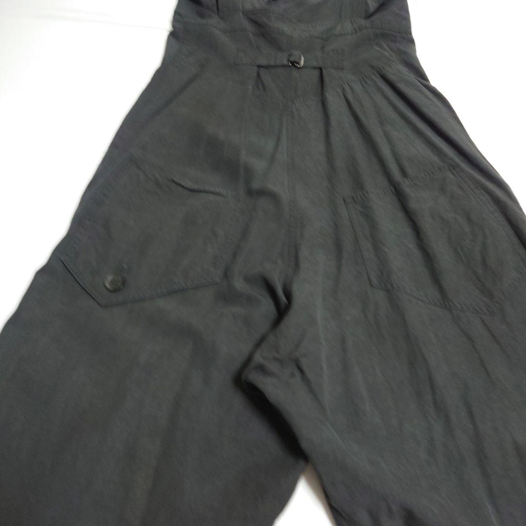 ワイズ黒いサロペット