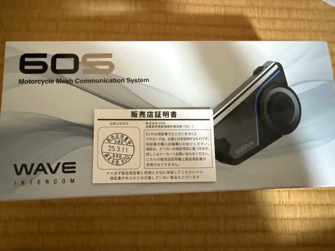 アクセサリー sena 60s