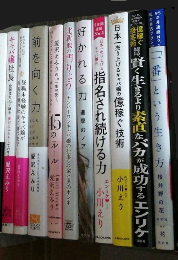 キャバ嬢　小説　10冊セット　門りょう　進撃のノア　愛沢えみり　エンリケ