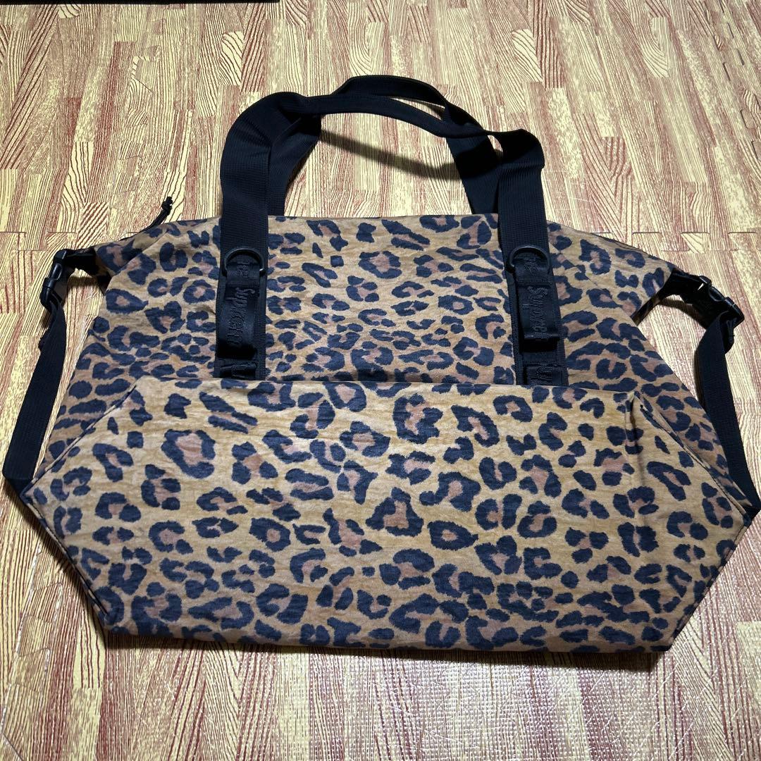 Supreme Zip Tote ジップ トート バッグ レオパード ヒョウ柄