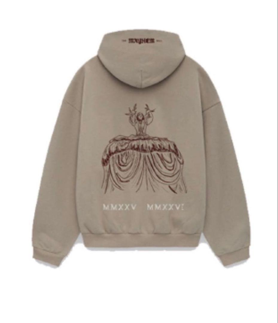 Lady Gaga The MAYHEM ZIP HOODIE　M ベージュ