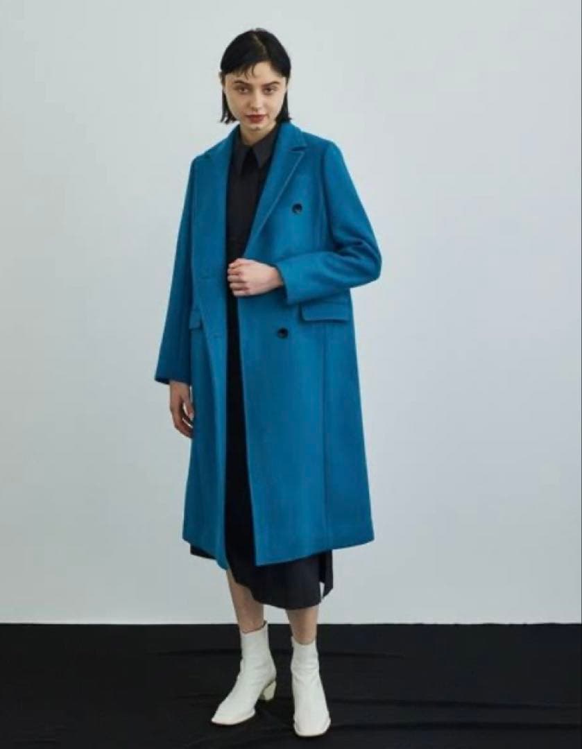 UNITED TOKYO ダブルブレストロングコート