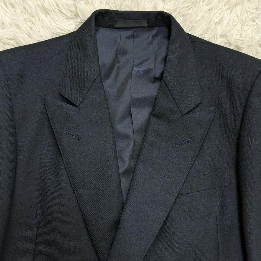 BURBERRY テーラードジャケット カシミヤ タスマニアウール ダブル M