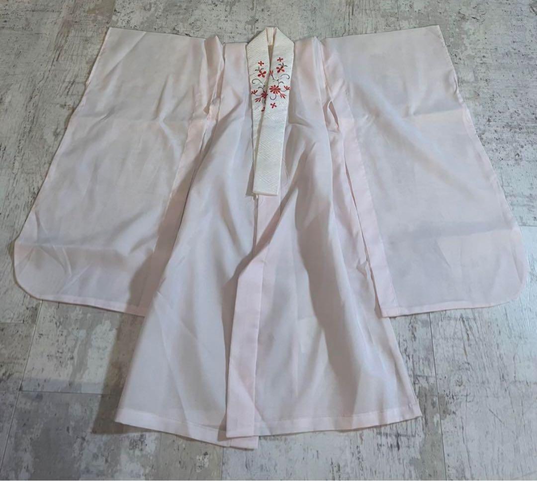 七五三　比喩　3歳　かわいい　赤お花柄