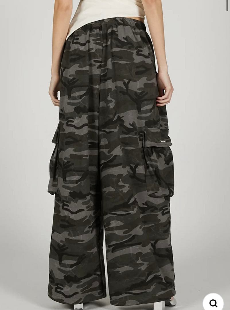 パンツ PRANK PROJECT Camo Sweat Cargo Pants