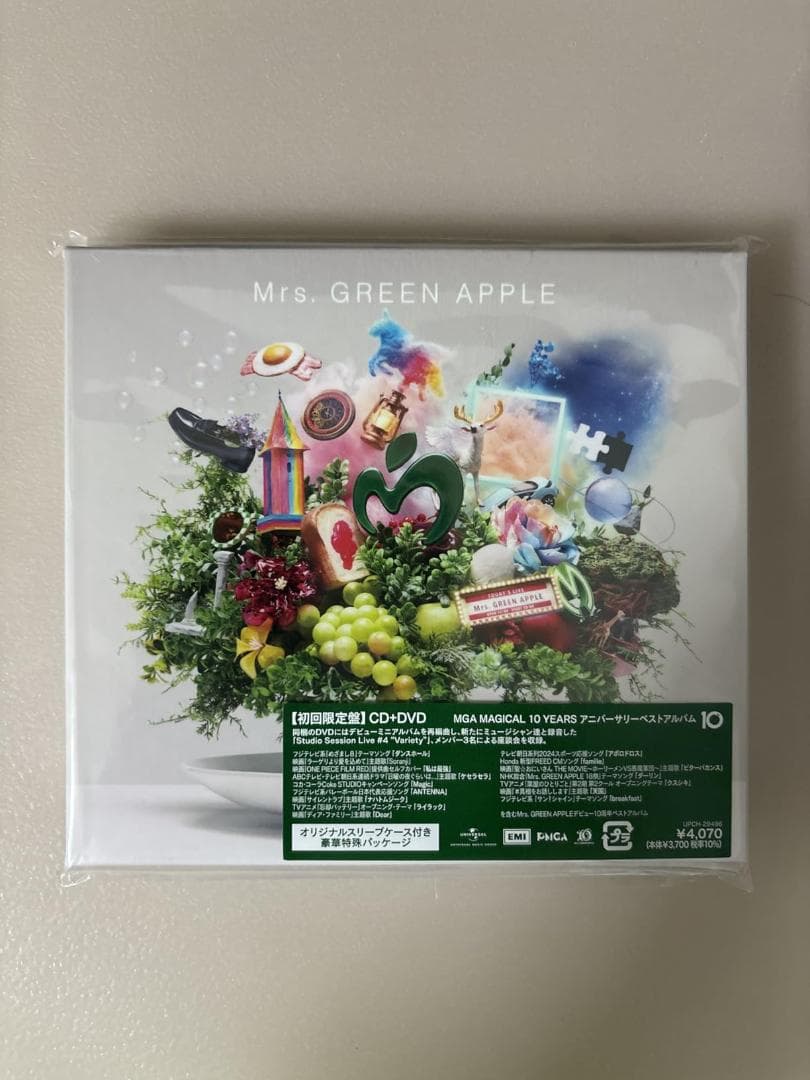 10 Mrs. GREEN APPLE ベストアルバム (通常盤)*