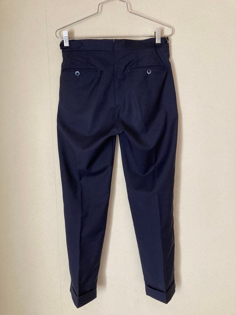 GTA Herrickヘリック エリック テーパード パンツ 44 ネイビー