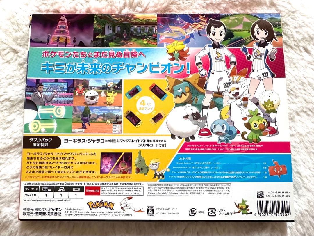 ☆ポケットモンスター ソード・シールド ダブルパック☆