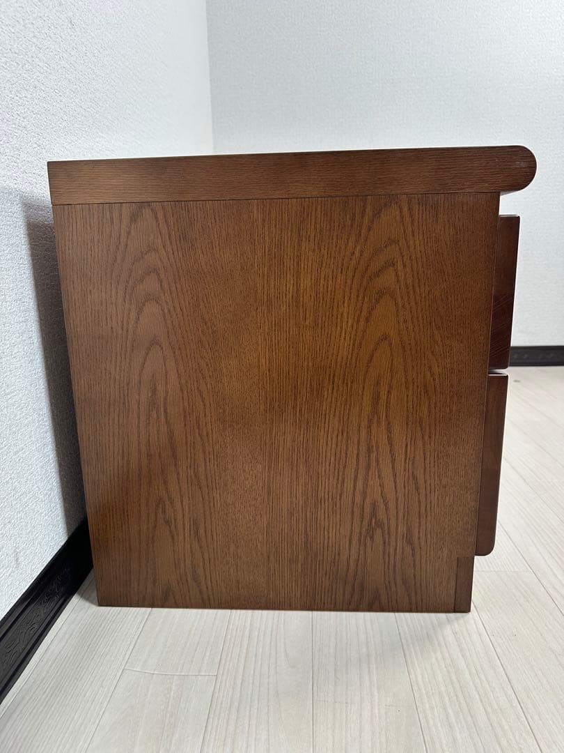 カリモク ローチェスト ローボード 収納家具 タンス オーク材 ※i4※