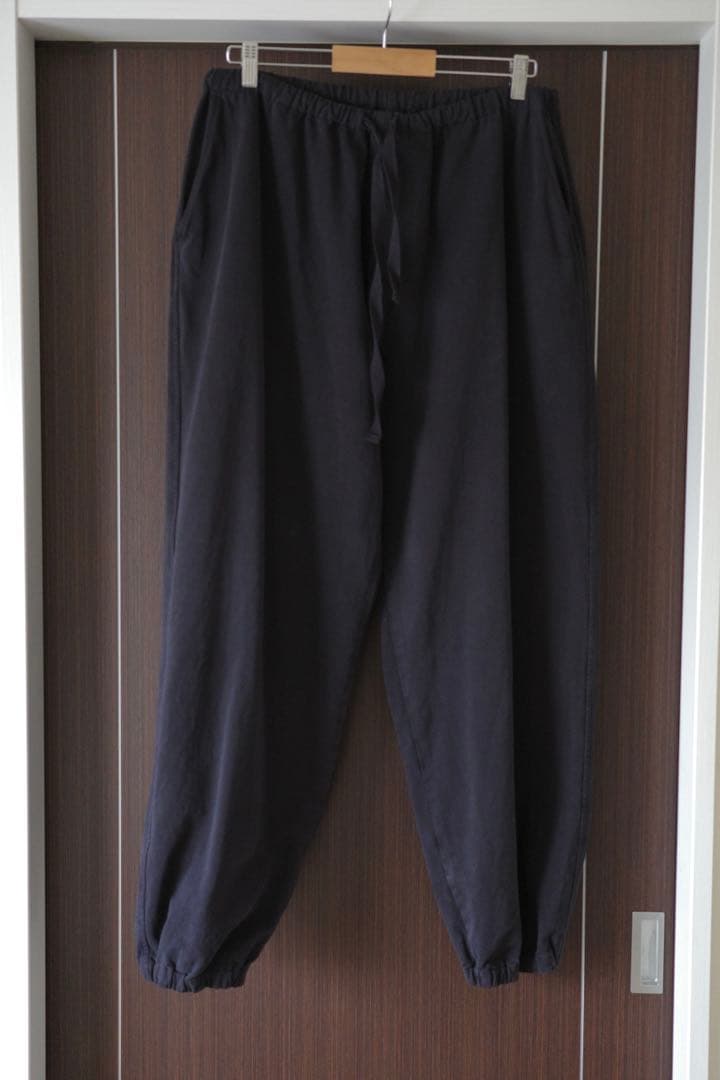 comoli 24AW 製品染ジャケット&ドロストパンツ セットアップ ネイビー