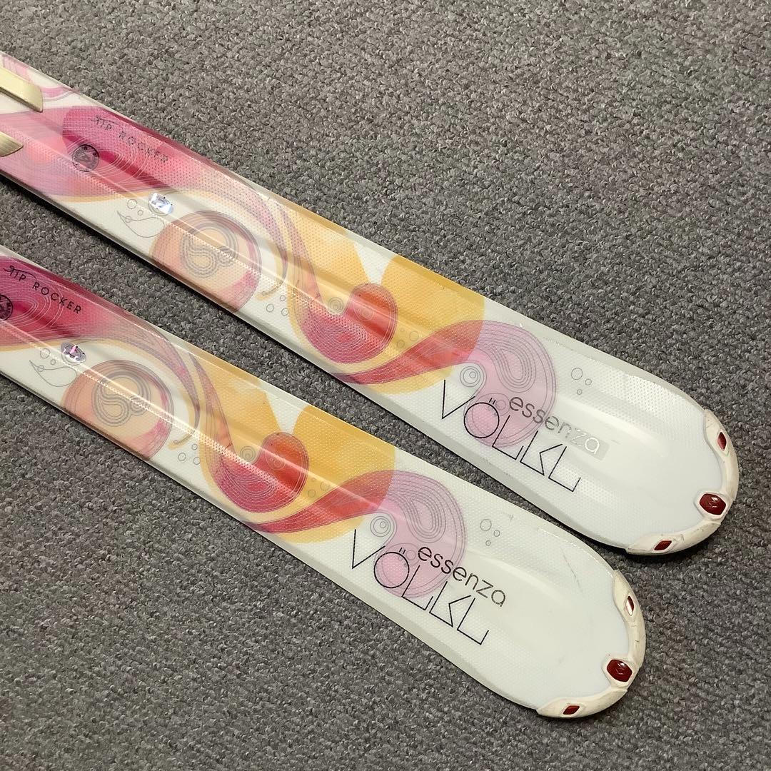 VOLKL スキー板141cm MARKER ポール付 3点セット