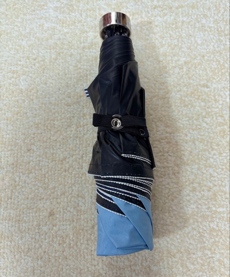 POLO ポロベア 晴雨兼用折りたたみ傘 遮光 遮熱UV（サックスブルー）