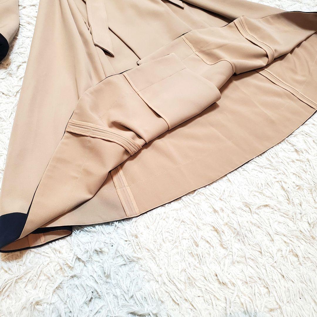 極美品 JENNE オードリーフレアトレンチコート 近年モデル