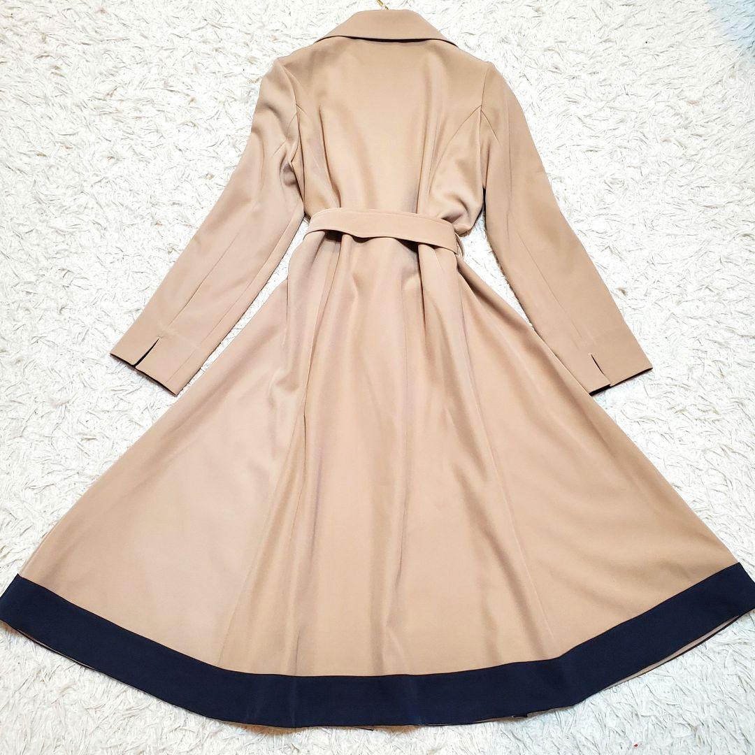 極美品 JENNE オードリーフレアトレンチコート 近年モデル