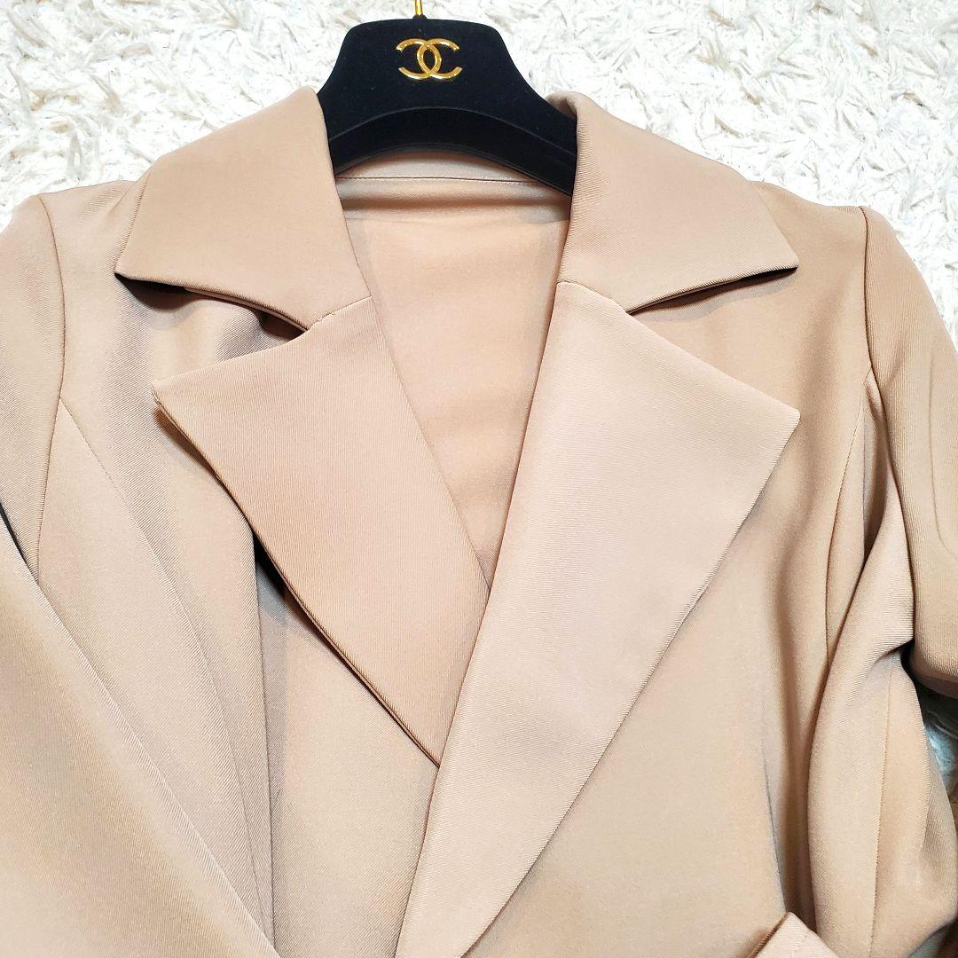 極美品 JENNE オードリーフレアトレンチコート 近年モデル