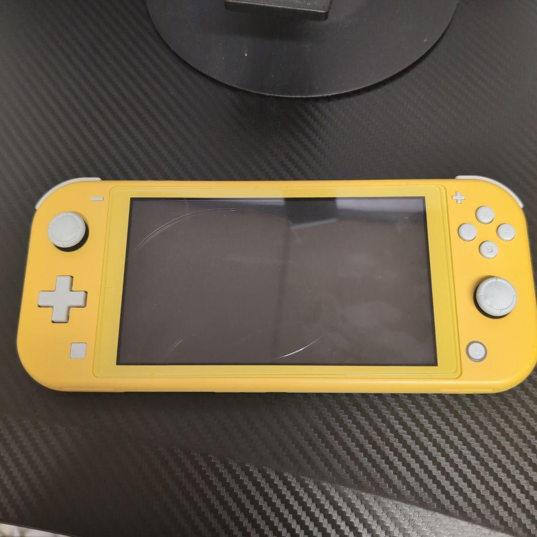 任天堂スイッチライトイエロースプラトゥーン３コントローラー ゲームスタンド