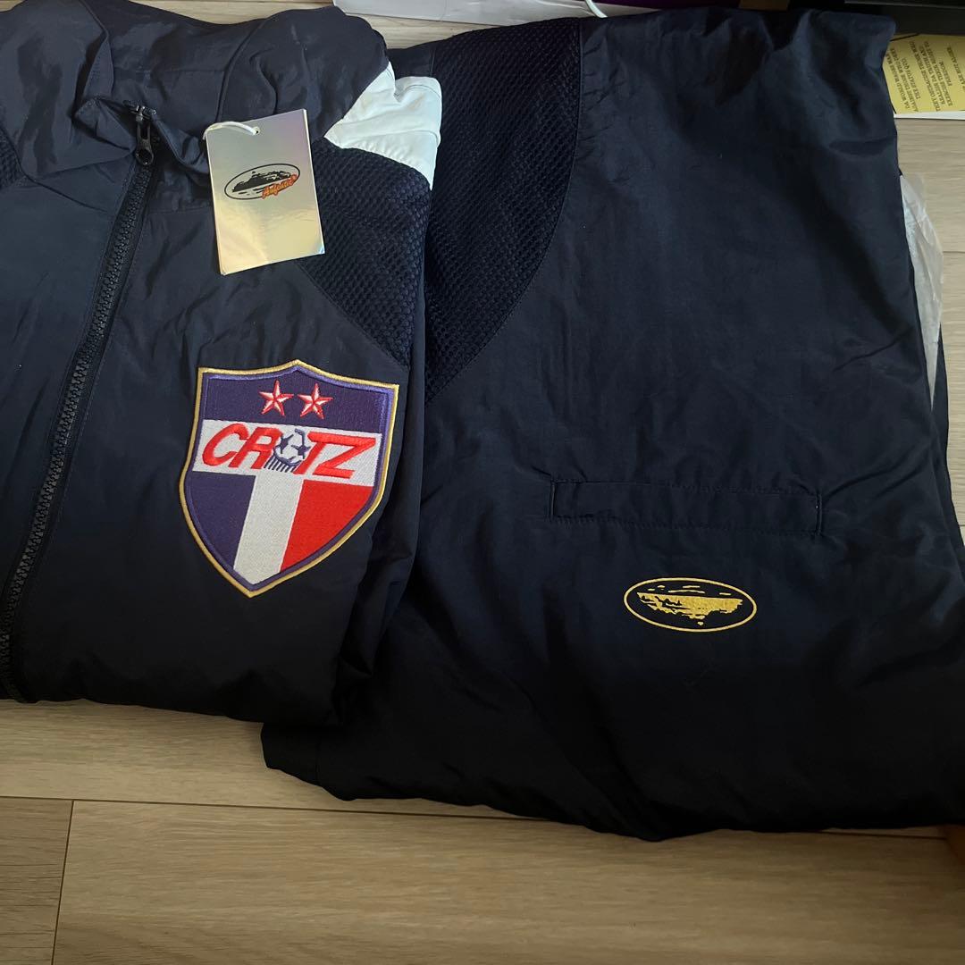 corteiz Franceブラック トラックスーツ