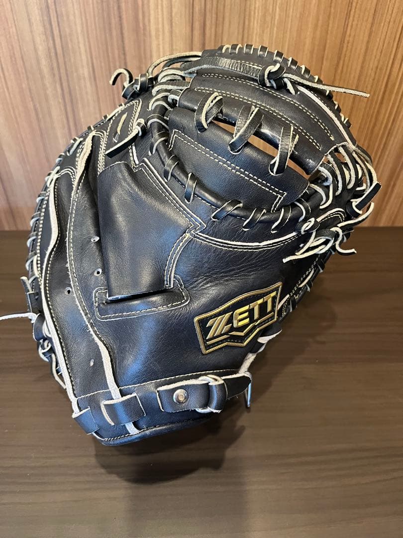 ロビーZETT 軟式キャッチャーミット　Dブルー