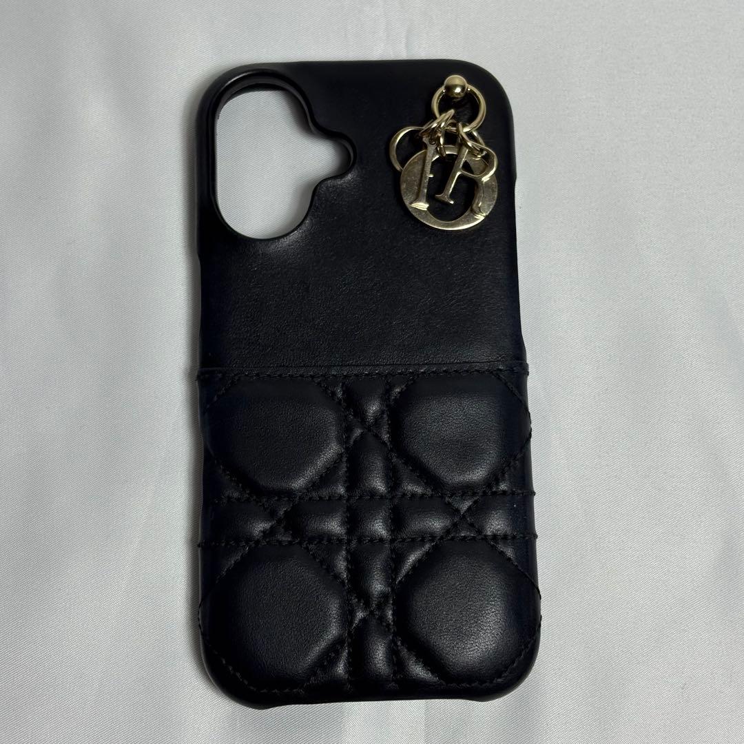 【美品】Christian Dior ディオール iPhone16 カナージュ