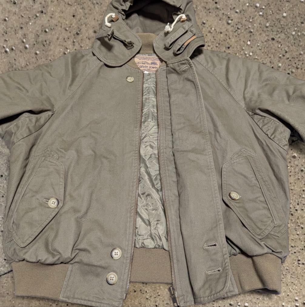  N-2B チンスト付 短丈ワイド フライトジャケット Ｌ