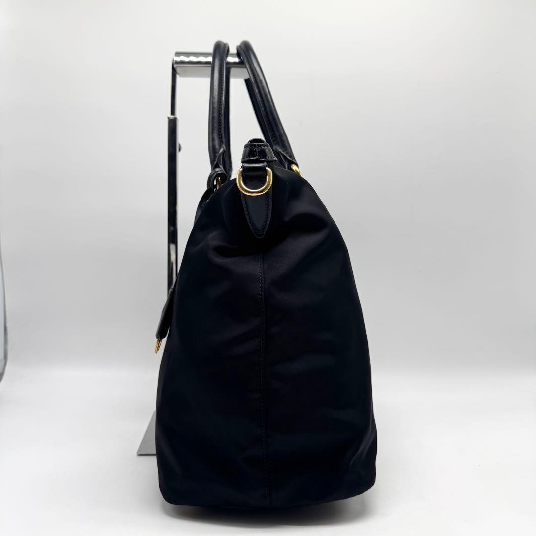 【超美品・使用感無し✨】プラダ 2way ハンドバッグ テスートナイロン レザー