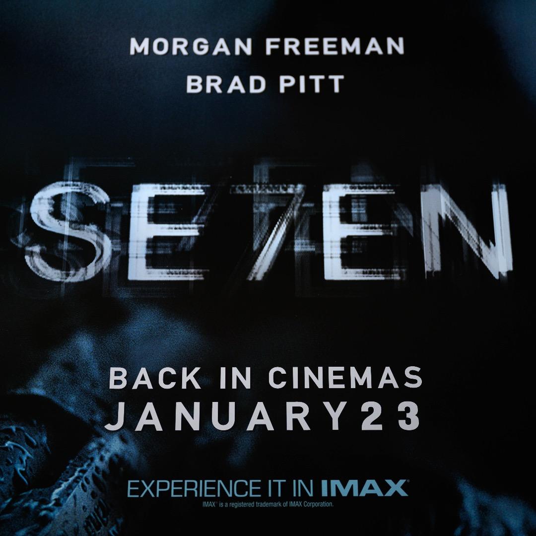 【映画館用両面ポスター】セブン / SE7EN（seven）IMAX Ver.