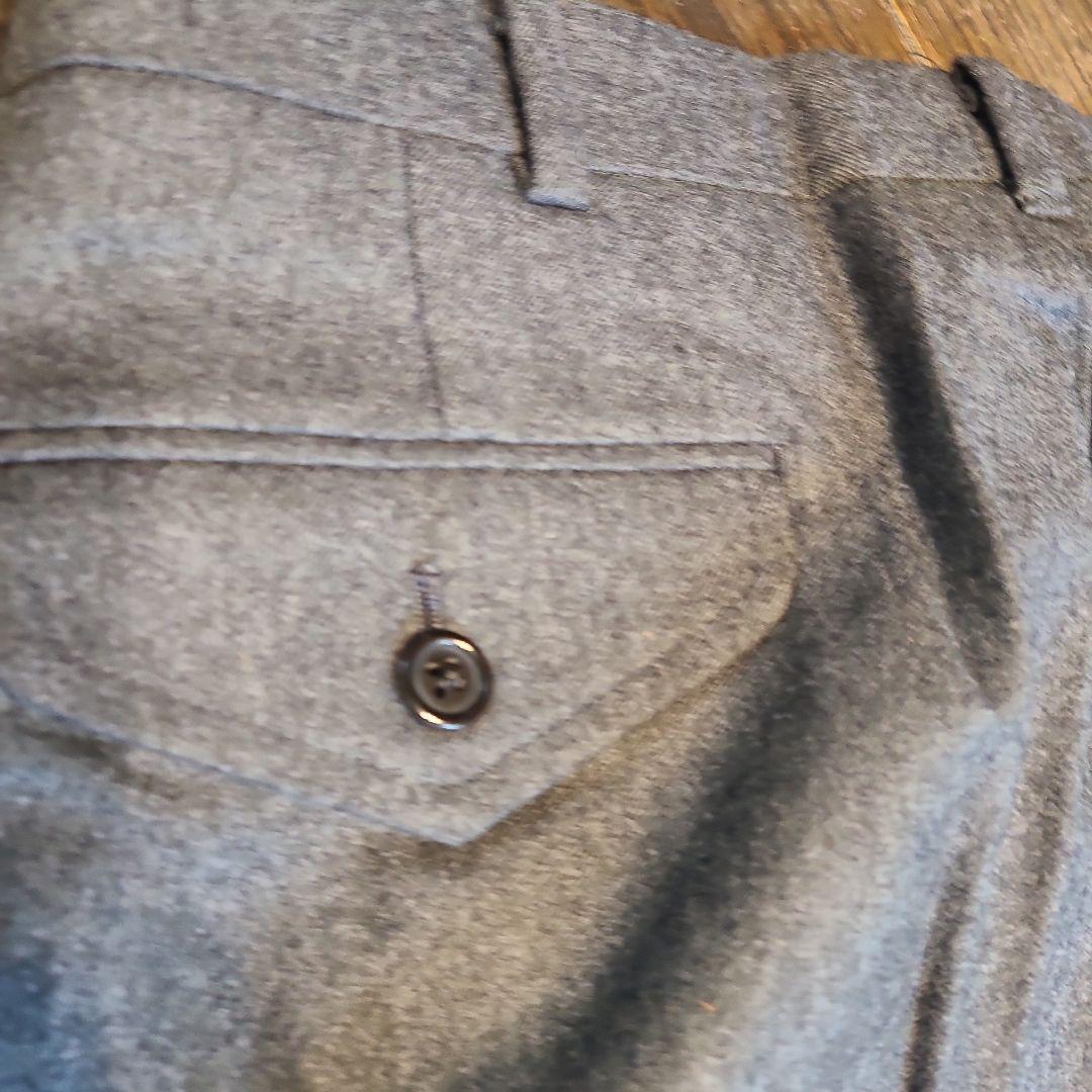90S Polo by RalphLauren グレー ウール パンツ 84