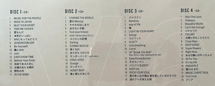 【新品】V6 Very6 BEST 名前入りスペシャルBOX (DVD)